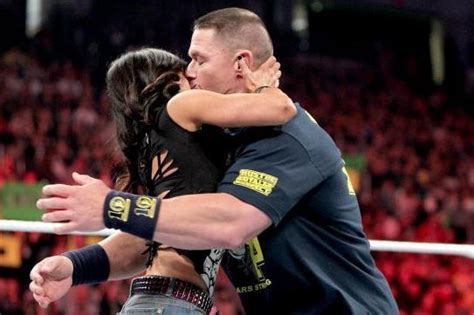 Wwes Big Kiss What Does It All Mean For John Cena And Aj Lee