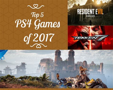 Top 5 Ps4 Games Of 2017