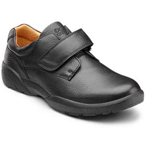 Dr Comfort William Mens Dress Shoe 6 Medium Bd Black Velcro