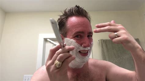 Shaving With A Straight Razor Youtube