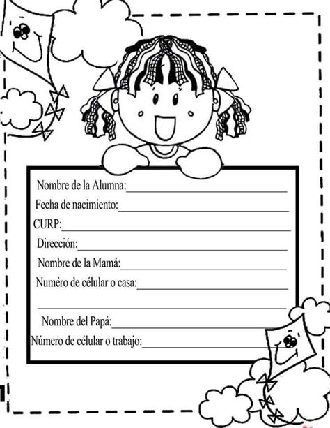 Pin De Karla Mellado En Preescolar Cuaderno De Comunicaciones