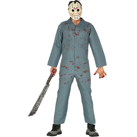 Jason vive ya estádisponible para ver. Disfraz Jason Viernes 13 para Adulto |【Envío Halloween en 24h】