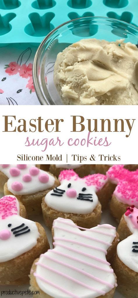 After sampling one of these little gems at starbucks, i just had to make some of my own! Easter Bunny Cookies using a Silicone Mold | Easter snacks ...