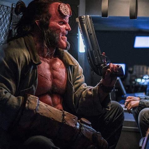 Hellboy Film Review Stranger Things David Harbour Anchors Kitsch And