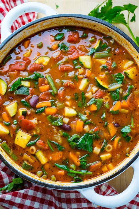 How long to cook zucchini soup. Minestrone Soup - Closet Cooking