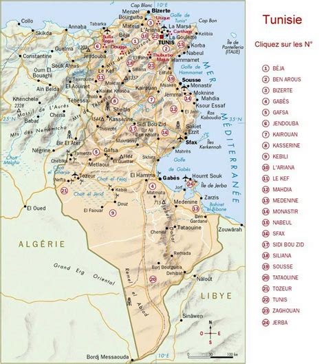 La Tunisie Vacances Arts Guides Voyages