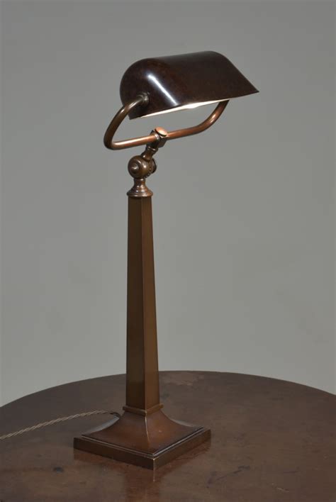 Antique And Reclaimed Listings Exceptional Bronze Bankers Desk Lamp