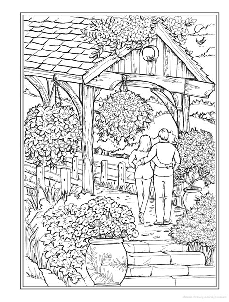We have collected 37+ country scenes coloring page images of various designs for you to color. Creative Haven Romantic Country Scenes Coloring Book ...