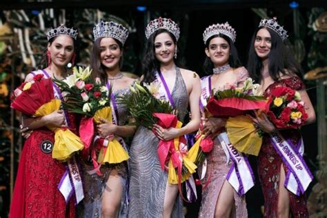 Zoya Afroz From Mumbai Crowned As The Miss India International The Statesman