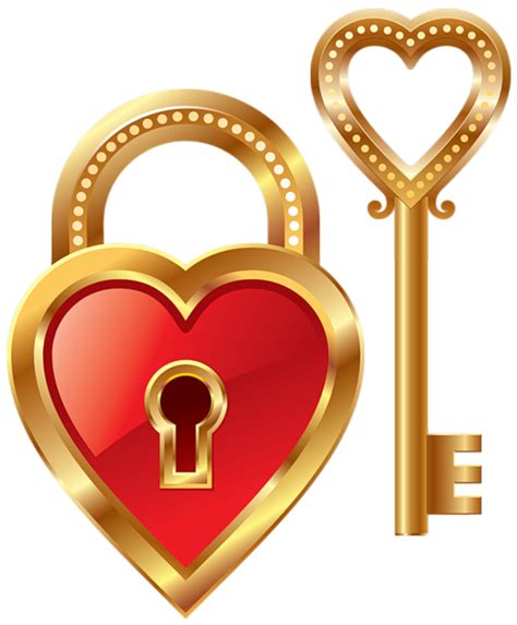 Heart Lock And Heart Key Clipart Clip Art Heart Lock Heart And Key