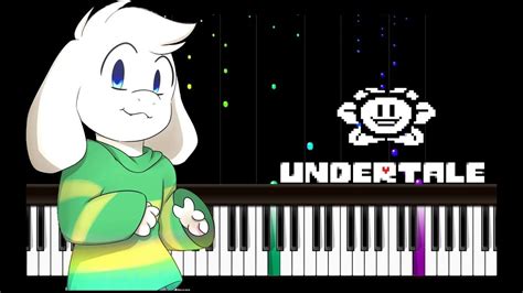His Theme Undertale Easy Pianokeyboard Tutorial Youtube