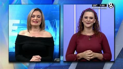 Noticias Telediario 19 Horas Conducido Por Ari Y Natalia 09 De Marzo