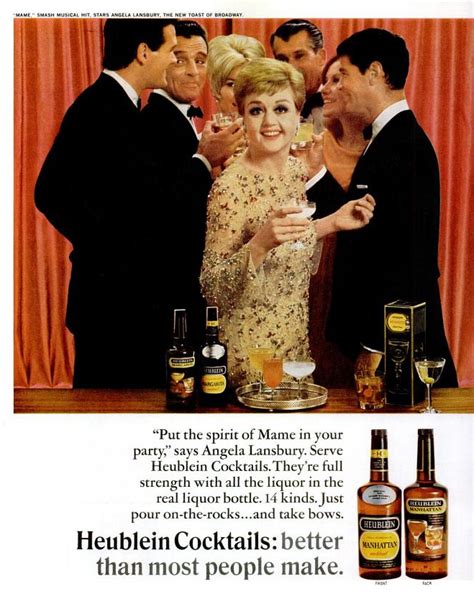 1966 My Favorite Year More Celebrity Alcohol Ads From 1966