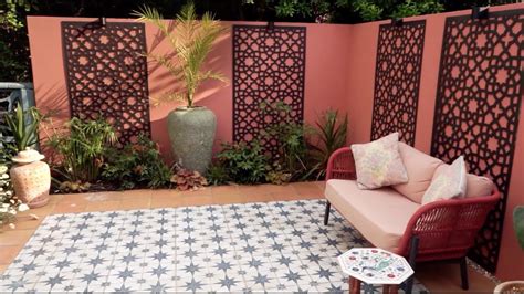 Magical Moroccan Courtyard Garden Youtube