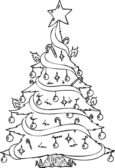 Collection of christmas tree line drawing (74) happy christmas tree coloring christmas colouring pages for kids Christmas Tree Coloring Sheets 2019: Best, Cool, Funny
