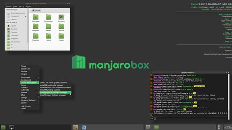 Install Desktop Environments Manjaro