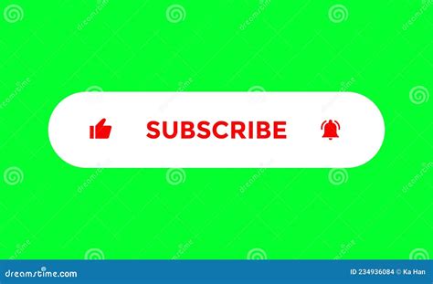 Like And Subscribe Button Vector Icon Set Collection Of Channel