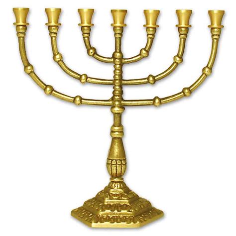 Classic Seven Branch Brass Menorah