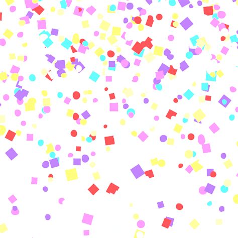 Confetti Backgrounds 1024×1024 Light Confetti