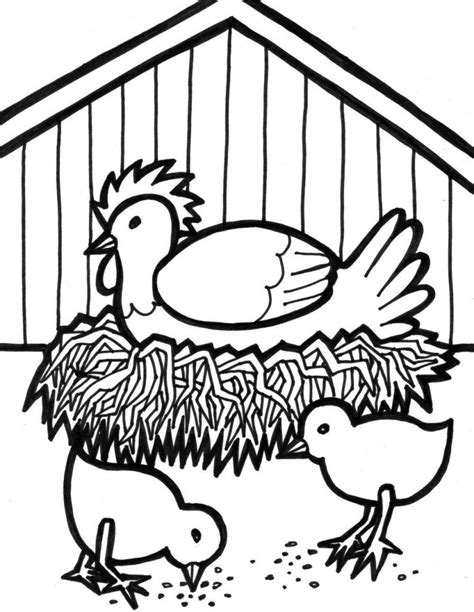Print them all for free. Chicken Coloring Pages - Best Coloring Pages For Kids