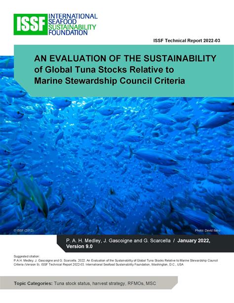 Marine Stewardship Council Msc Fishery Certification International