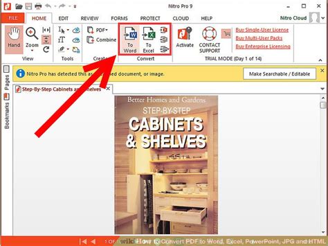How To Convert Pdf To Word Excel Powerpoint  And Html