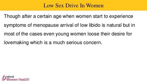Causes Of Low Sex Drive In Women And Herbal Treatment