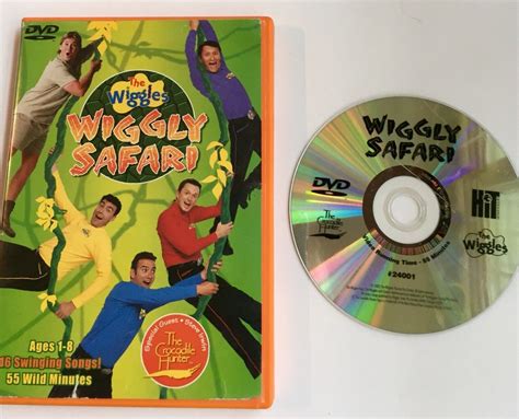 The Wiggles Vhs Tapes Dvds Cd Lot Of 9 Dance Western Adventure Safari