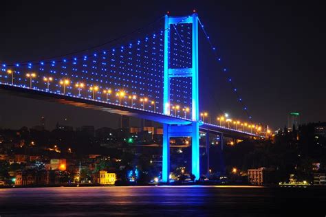 The Bosphorus Bridge By Night Picoftheday Istanbul Turkey Europe