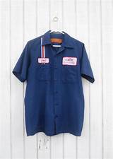 Photos of Vintage Gas Station Work Shirts