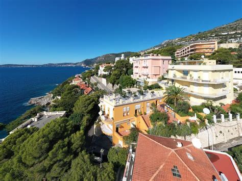 France Cote Dazur Beaulieu 02 October 2019 Aerial View Of French