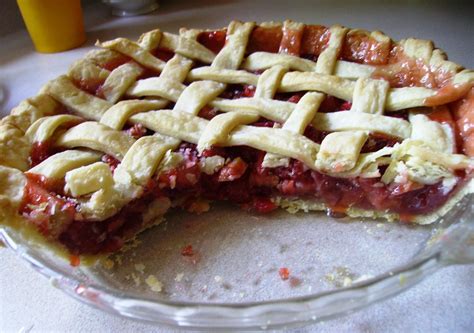 Terra Bakery Mothers Day Pie Strawberry Rhubarb