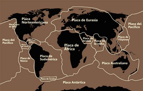 Descubrir Imagen Planisferio De Las Placas Tectonicas De Mexico Sexiz Pix