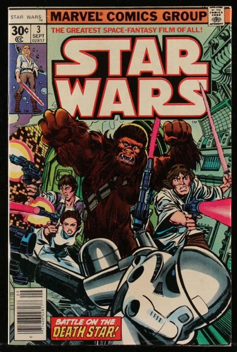 EMoviePoster 1f0097 STAR WARS 3 Comic Book 1977 Battle On The
