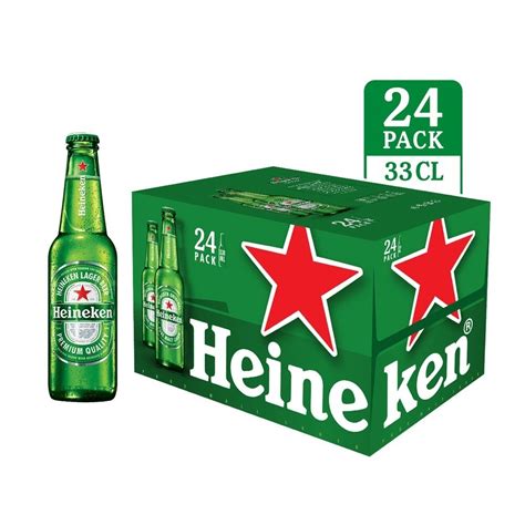 Heineken 24 Pack 33cl Bottles