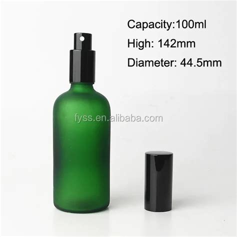 100ml Spray Frost Glass Bottle Cosmetic Packaging Buy Round Frost