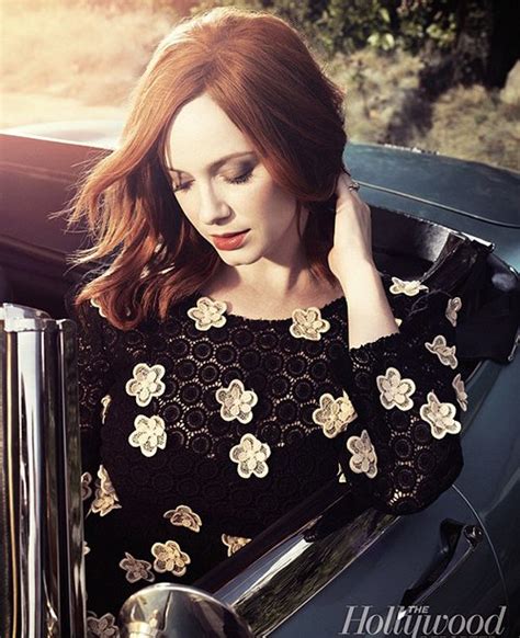 sexy christina hendricks covers the june 2012 issue of the hollywood reporter with a sexy photo