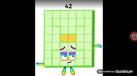 Numberblocks 42 Forty Two Youtube