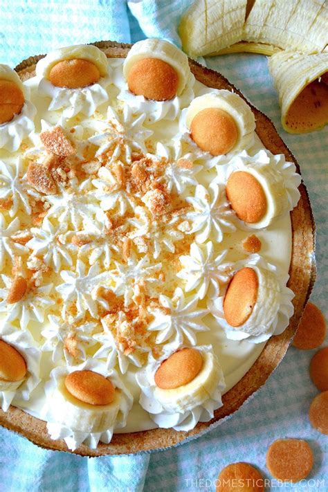 The Best Banana Pudding Pie The Domestic Rebel