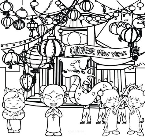 Chinese Lanterns Coloring Pages at GetColorings.com | Free printable