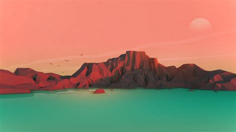 Also, it enables you to estimate the type and quantity of the material required in the construction and estimated costs relating to it. sunset, Digital art, Mountains, Low poly Wallpapers HD ...