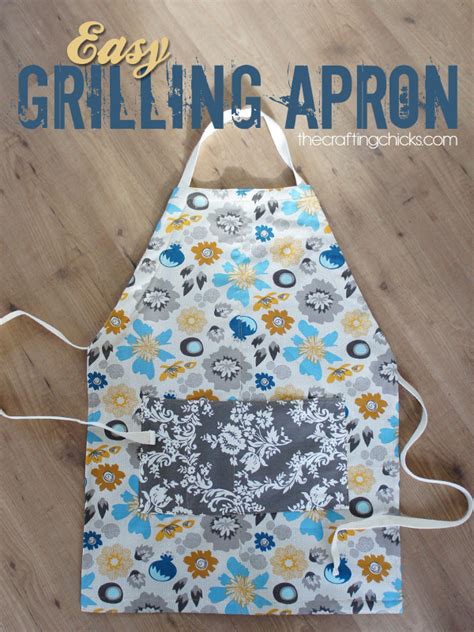 Easy Grilling Apron The Crafting Chicks