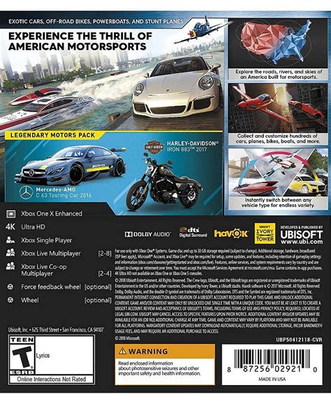 Ubisoft The Crew 2 Xbox One And Reviews Video Games Home Macys