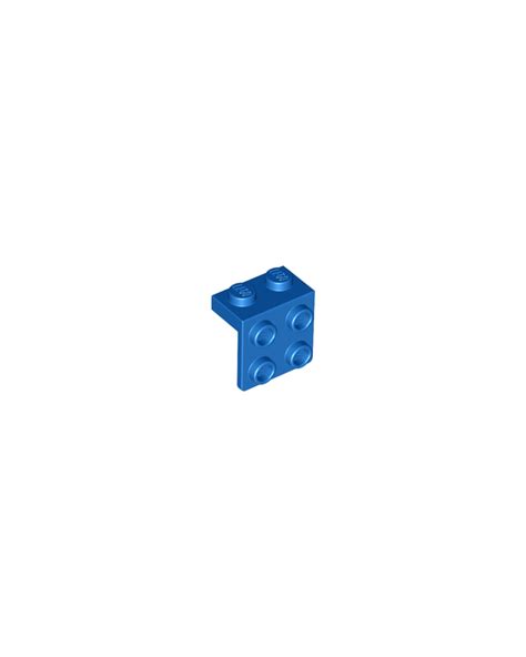 Lego Blue Bracket 1 X 2 2 X 2 44728