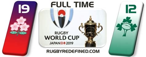 Rwc Pool A Result Japan 19 Vs 12 Ireland Rugbyredefined