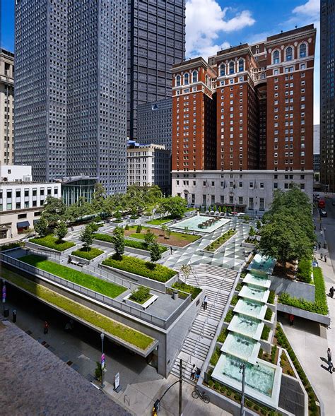 Mellon Square Park Ed Massery Pittsburgh Architectural Photographer