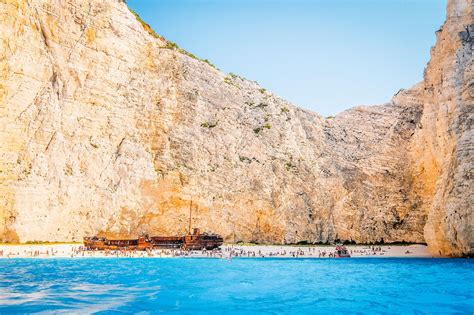 Visiting The Famous Shipwreck Beach In Zakynthos Greece Global Travel