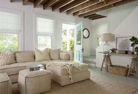 Coastal Living Room Color Schemes Beach Cottage Interior Paint Colors
