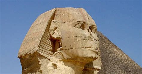 Egyptology News The Missing Nose Of The Sphinx