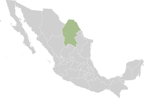 Mexico States Coahuila Mapsofnet